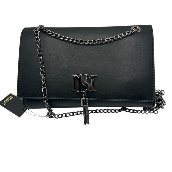 NWT Badgley Mischka Black Crossbody Bag - Picture 2 of 6